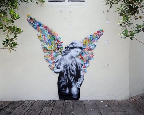 Grafitis gigantes en Noruega por Martin Whatson