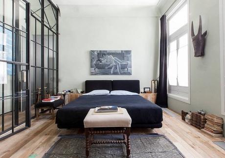 decoralinks | casa con mas cristal que paredes en el dormitorio