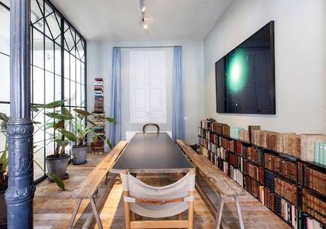 decoralinks | casa con mas cristal que paredes en la biblioteca