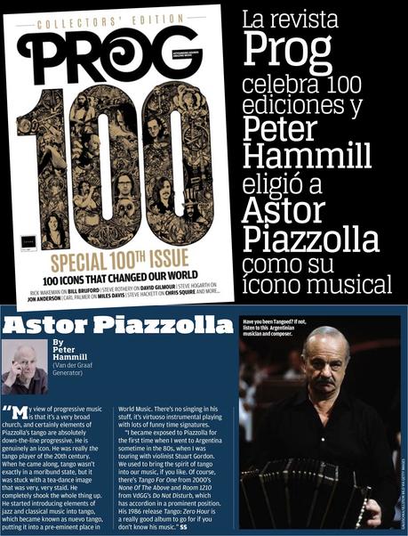 Peter Hammill elije a Astor Piazzolla como su ícono musical