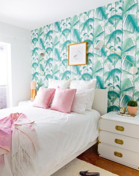 El papel pintado floral, el protagonista de tu dormitorio El papel pintado floral, el protagonista de tu dormitorio