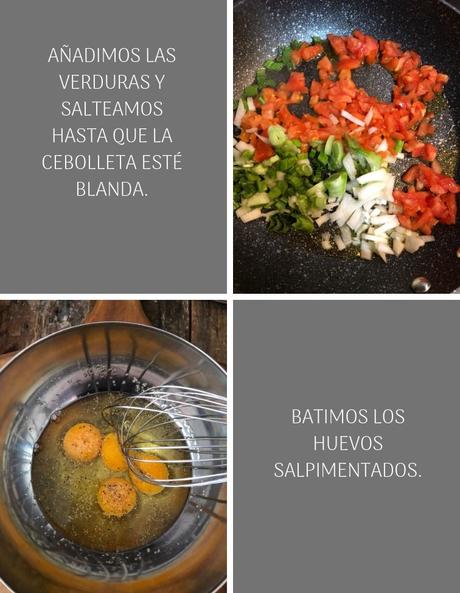 Huevos pericos con tostones #TSViajero2019 {un típico desayuno colombiano}