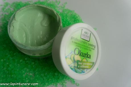 Exfoliante de pepino Bione - Opinión 04 textura