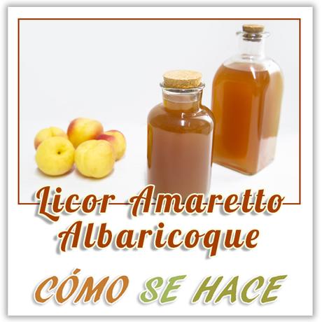  LICOR DE ALBARICOQUE, AMARETTO
