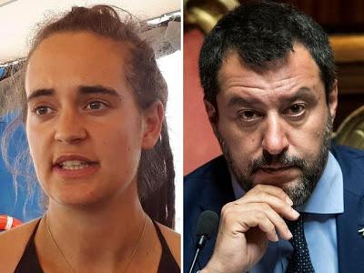 La capitana del Sea Watch se querella contra Matteo Salvini.