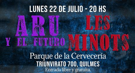 Les Minots + Aru y el Futuro en el parque cervecero de Quilmes