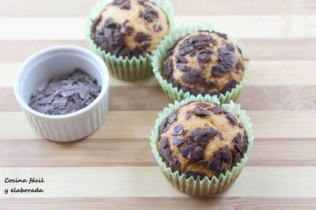 MAGDALENAS DE CHOCOLATE