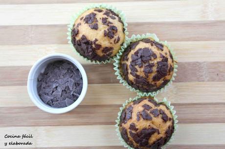 MAGDALENAS DE CHOCOLATE