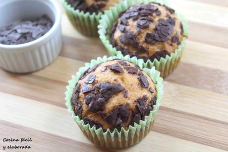 MAGDALENAS DE CHOCOLATE