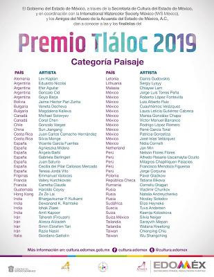ANUNCIAN FINALISTAS DEL PREMIO TLÁLOC 2019