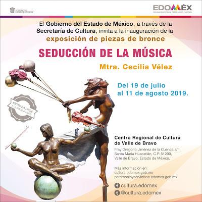 PREPARAN EXPOSICIÓN “SEDUCCIÓN DE LA MÚSICA EN BRONCE” EN VALLE DE BRAVO
