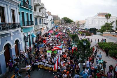 Puerto Rico inundado de protestas