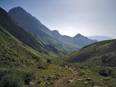Canalón Oscuro, Palazana, Prau Albo y Fariñentu Canalón Oscuro, Palazana, Prau Albo y Fariñentu