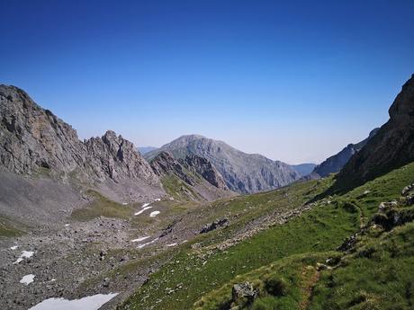 Canalón Oscuro, Palazana, Prau Albo y Fariñentu Canalón Oscuro, Palazana, Prau Albo y Fariñentu