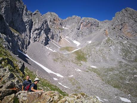 Canalón Oscuro, Palazana, Prau Albo y Fariñentu Canalón Oscuro, Palazana, Prau Albo y Fariñentu