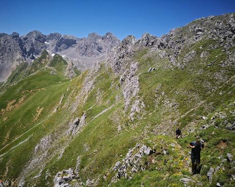 Canalón Oscuro, Palazana, Prau Albo y Fariñentu Canalón Oscuro, Palazana, Prau Albo y Fariñentu