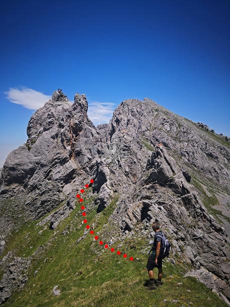 Canalón Oscuro, Palazana, Prau Albo y Fariñentu Canalón Oscuro, Palazana, Prau Albo y Fariñentu