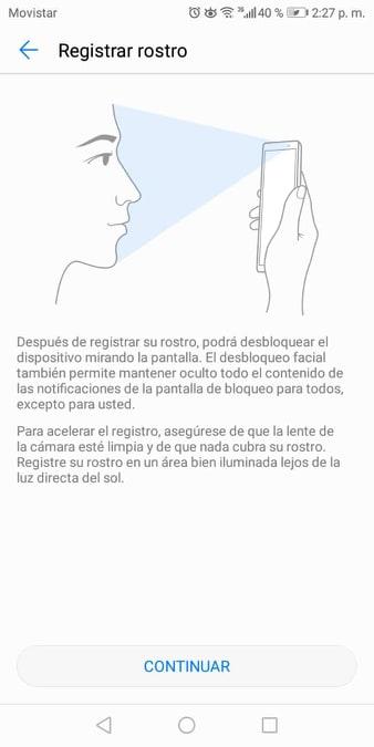 Cómo utilizar el reconocimiento de huella dactilar y facial