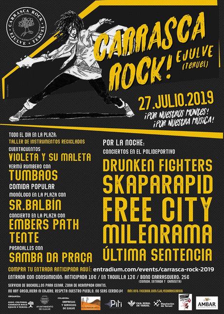 FESTIVAL CARRASCA ROCK: TODOS LOS DETALLES