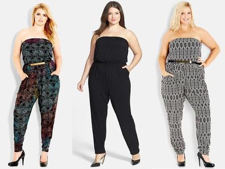 Enterizos para gorditas: outfit plus size en una sola pieza - Paperblog