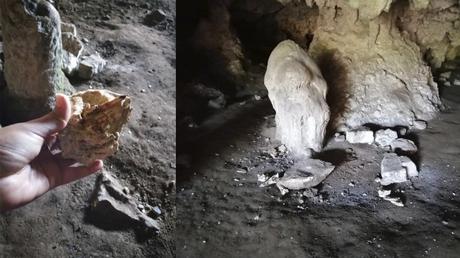 Dañan la Cueva del Caballo en Sierra de Álvarez