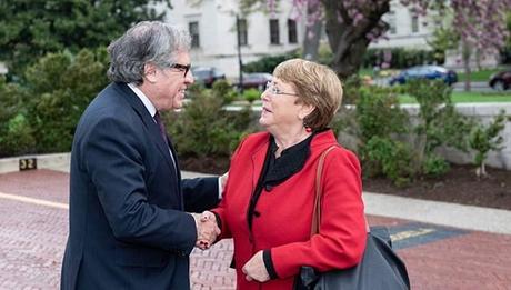 Bachelet y Almagro: Almas gemelas