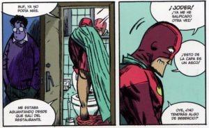 Un cómic sobre un superhéroe y su vecino y viceversa Un cómic sobre un superhéroe y su vecino y viceversa