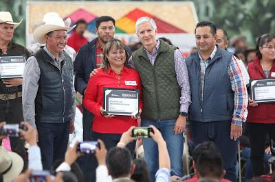 ANUNCIA ALFREDO DEL MAZO OBRAS PARA MEJORAR DISTRIBUCIÓN DE AGUA DE USO AGRÍCOLA, EN BENEFICIO DE PRODUCTORES DE LA REGIÓN DE LAS PIRÁMIDES