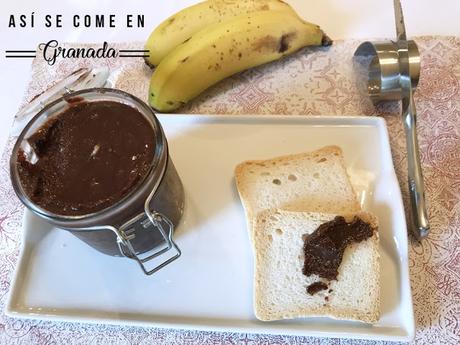 Mantequilla de maní y cacao Mantequilla de maní y cacao