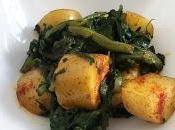 Acelgas rehogadas pimentón