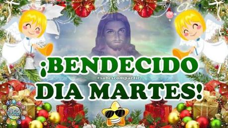 Video Mensaje feliz y bendecido martes en navidad Video Mensaje feliz y bendecido martes en navidad
