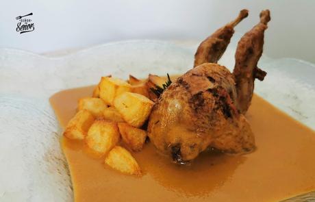 Cordornices estofadas | Receta casera