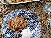 Crujiente manzana leche huevo