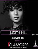 Concierto de Judith Hill en la Sala Clamores de Madrid