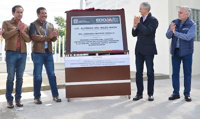 ANUNCIA ALFREDO DEL MAZO REHABILITACIÓN DE MIL 221 CENTROS DE SALUD