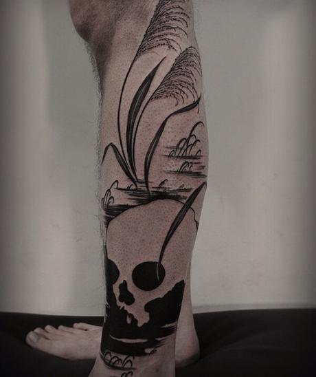50 Tatuajes raros para tus piernas