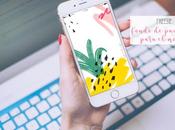 Fondo pantalla para movil agosto