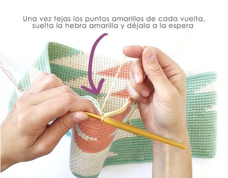 Cojín Tapestry ETNIC Cómo tejer un cojín Tapestry ETNIC de crochet- Patrón y Tutorial