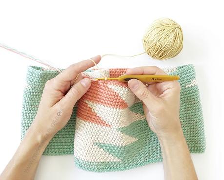 Cojín Tapestry ETNIC Cómo tejer un cojín Tapestry ETNIC de crochet- Patrón y Tutorial