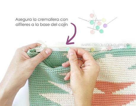 Cojín Tapestry ETNIC Cómo tejer un cojín Tapestry ETNIC de crochet- Patrón y Tutorial