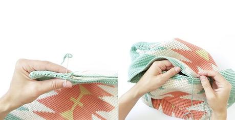 Cojín Tapestry ETNIC Cómo tejer un cojín Tapestry ETNIC de crochet- Patrón y Tutorial