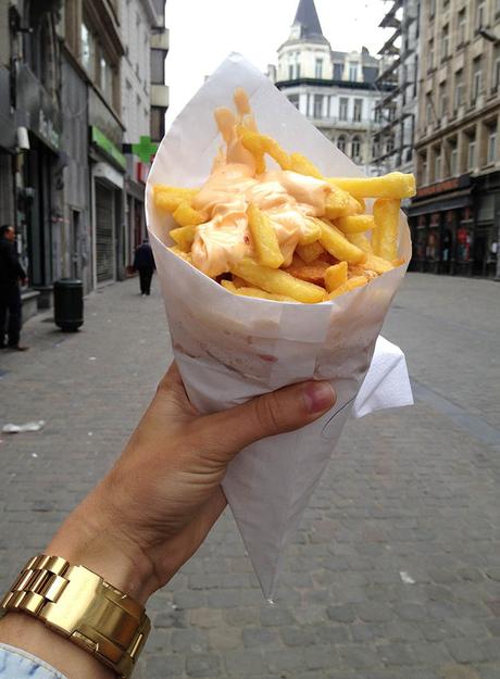 belgium-fries-street-food ▷ Consejos para viajar a Bélgica en un presupuesto