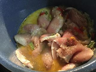 FILETES EN SALSA EN OLLA GM