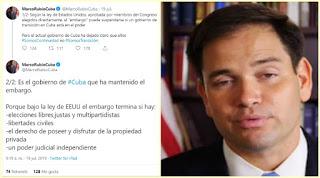 Marco (Narco) Rubio, un autoexiliado mental de la realidad cubana