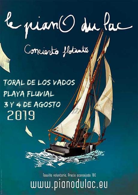 El espectáculo “Le pianO du Lac”también flotará sobre las aguas de Toral de los Vados