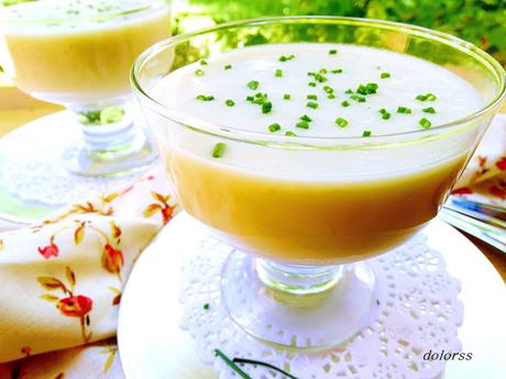 Crema de puerros o vichyssoise (Olla rápida)