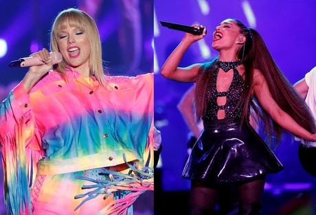 Ariana Grande y Taylor Swift lideran las nominaciones a los MTV Video Music Awards 2019 Taylor Swift y Ariana Grande