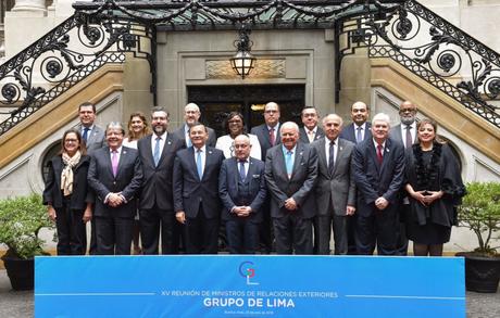 El Grupo Lima apoya la decisión del presidente Guaido de encontrar una solución a la crisis en Venezuela