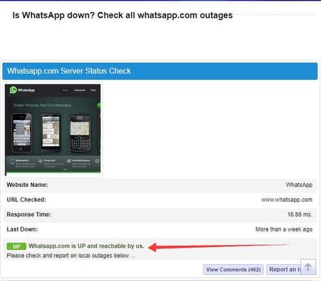Como comprobar si WhatsApp está caído o funciona mal. Whastapp esta caido y Facebook e instagram