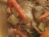 Curry pollo verduras